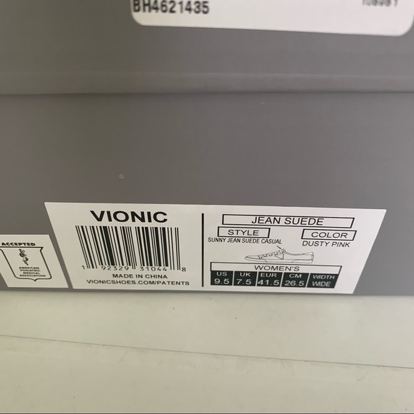 Vionic Women’s Jean Suede Ankle Casual and Fashion Sneakers Size US 9.5 M NEW - Picture 9 of 9